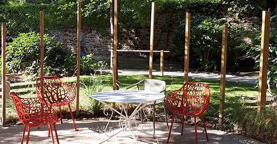 Inauguration d’un jardin thérapeutique en soins palliatifs à la Maison Médicale Jeanne Garnier